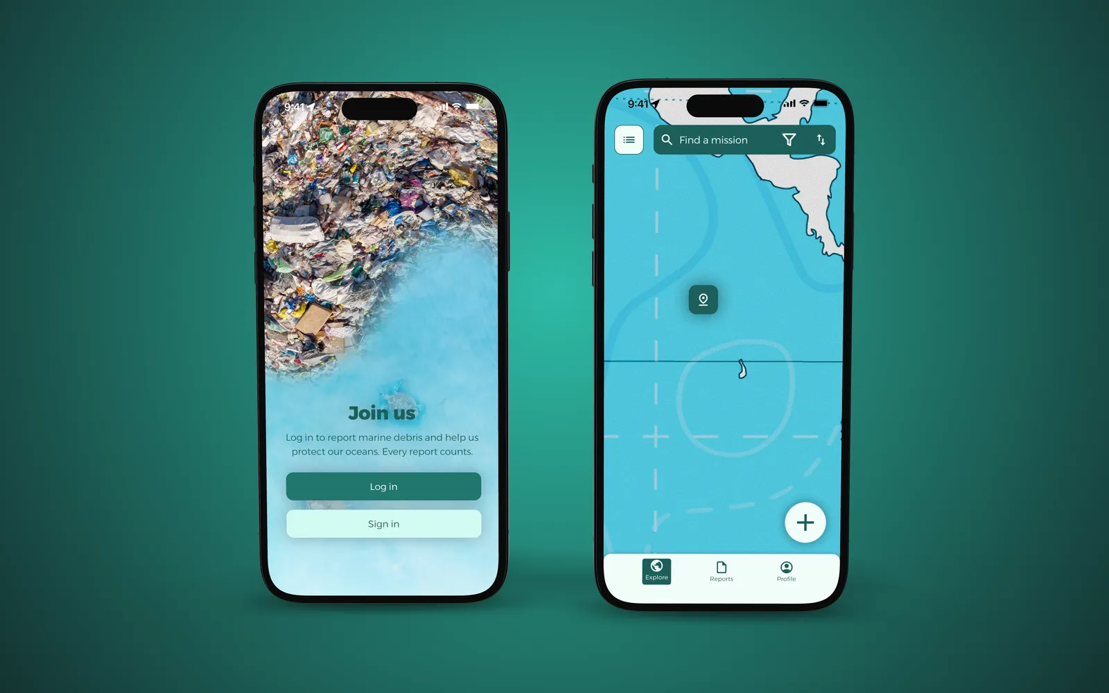 OceanSight, UX/UI design