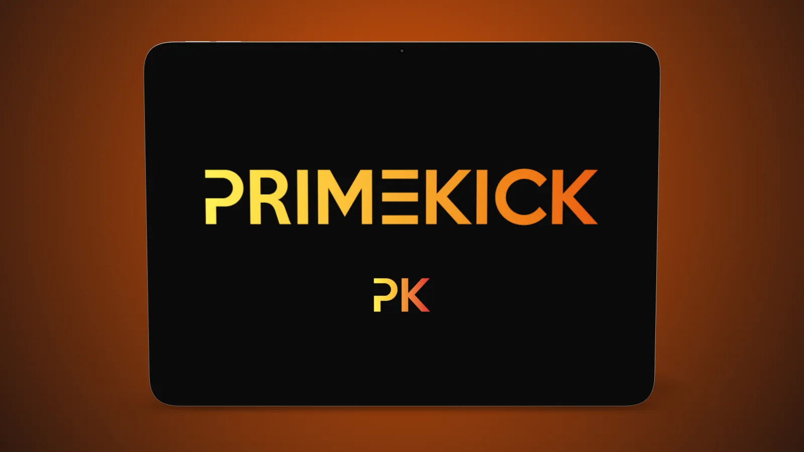 The PrimeKick logo and its PK icon