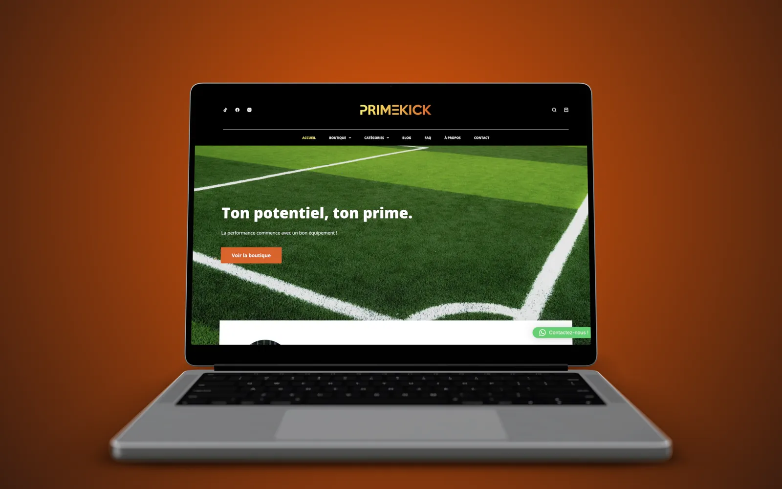 PrimeKick, E-commerce